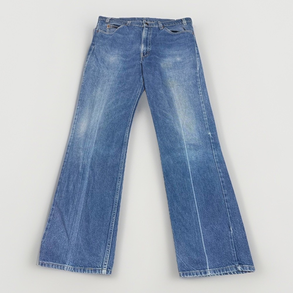 vintage levis 527 bootcut Orange Tab Made In USA 36x32 Baggy